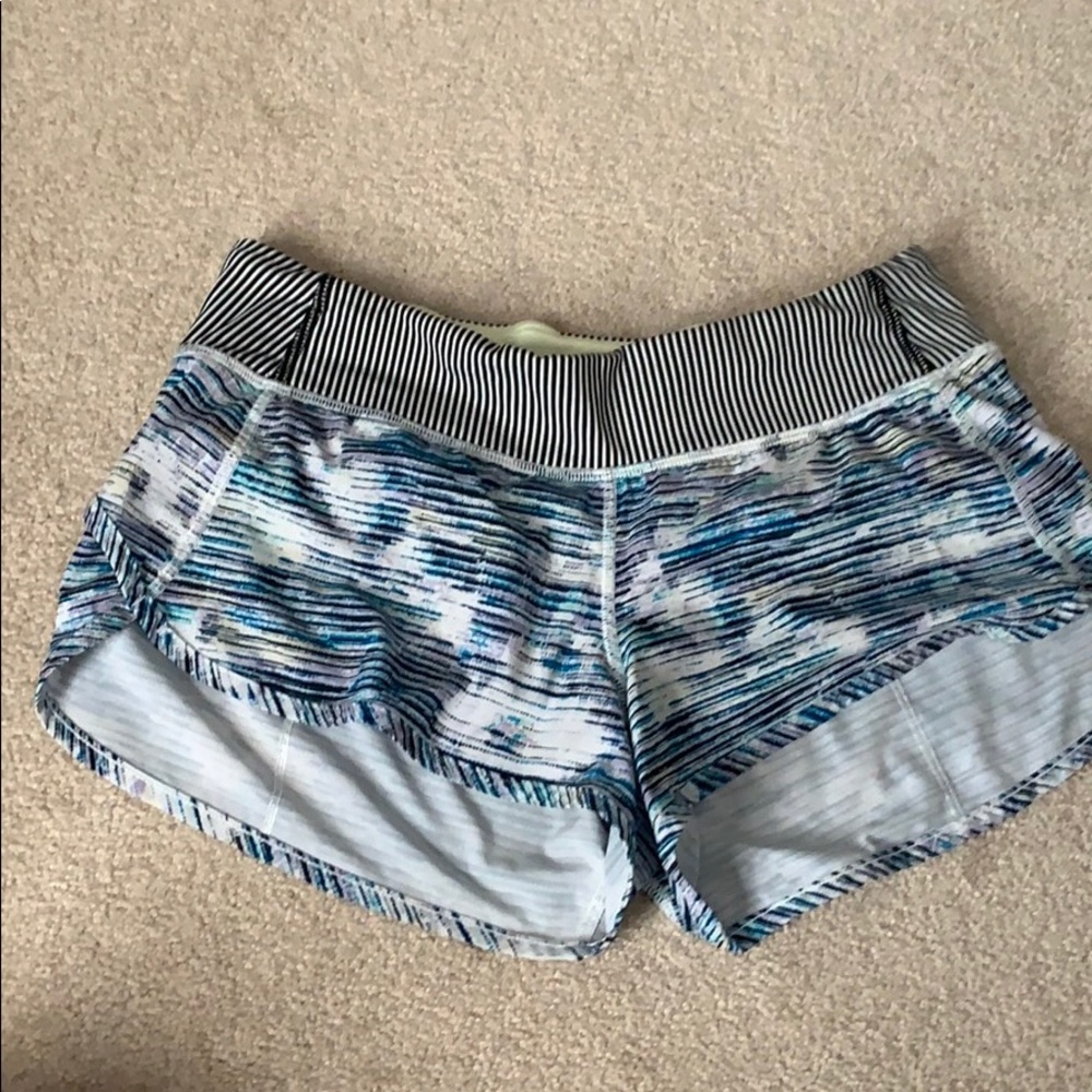 Lululemon run speed shorts
